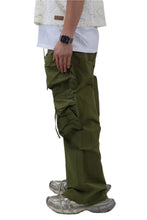 Load image into Gallery viewer, VONT FINE TWILL NYLON BAGGY FIT CARGO PANTS
