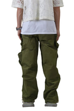 Load image into Gallery viewer, VONT FINE TWILL NYLON BAGGY FIT CARGO PANTS
