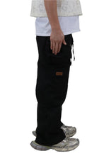 Load image into Gallery viewer, VUSE FINE TWILL NYLON BAGGY FIT CARGO PANTS
