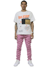 Load image into Gallery viewer, MARVIN Men's premium rip&amp;repair slim fit quilted denim pants
