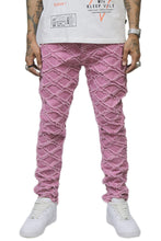 Load image into Gallery viewer, MARVIN Men's premium rip&amp;repair slim fit quilted denim pants
