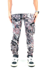 Load image into Gallery viewer, KUSA Men's premium twill forest camo pattern cargo pants.
