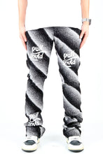 Load image into Gallery viewer, JADE Men's Stripe Jacquard Skinny Stacked Pants
