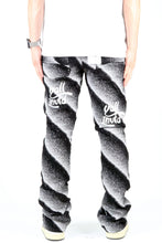 Load image into Gallery viewer, JADE Men's Stripe Jacquard Skinny Stacked Pants
