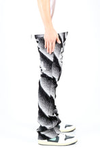 Load image into Gallery viewer, JADE Men's Stripe Jacquard Skinny Stacked Pants

