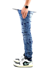 Load image into Gallery viewer, Vonzo Men's Premium Heavy Washed Skinny Denim Pants
