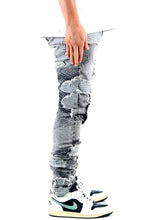 Load image into Gallery viewer, LIN Men's Premium Heavy Washed Skinny Denim Pants
