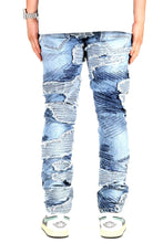 Load image into Gallery viewer, SPHERE Men's Premium Heavy Washed Skinny Denim Pants
