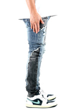 Load image into Gallery viewer, TOTE Men's Premium Heavy Washed Skinny Denim Pants
