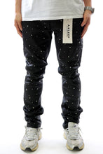 Load image into Gallery viewer, CLAY Men's Premium Wax Coated Skinny Denim Pants with Crystal Stud in front
