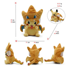 Load image into Gallery viewer, 24 Pcs Pokemon Pikachu Cosplay Toys Charizard Snorlax Garchomp Tyranitar Hydreigon Anime Stuffed Plush Cartoon Peluche Dolls - # BOT&amp;G512610001
