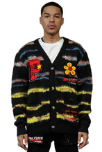 Load image into Gallery viewer, DEWEY Men's premium sweater cardigan with embroidery &amp; patches
