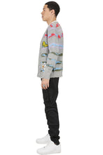 Load image into Gallery viewer, DOUGAL Men's premium sweater cardigan with embroidery &amp; patches
