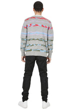 Load image into Gallery viewer, DOUGAL Men's premium sweater cardigan with embroidery &amp; patches
