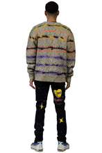Load image into Gallery viewer, MEZZINE Men's premium sweater cardigan with embroidery &amp; patches
