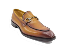 Load image into Gallery viewer, Burnished Calfskin bit loafer
