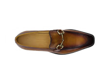 Load image into Gallery viewer, Burnished Calfskin bit loafer
