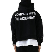 Load image into Gallery viewer, KARAN French Terry Long Sleeve Crop Top Full Zip Hoodie
