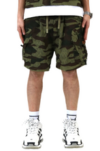 Load image into Gallery viewer, EFFEST Fine Ripstop Twill Wide bottom opening short pants.
