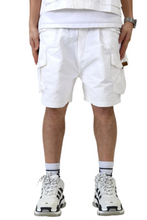 Load image into Gallery viewer, REVOL Fine Twill Wide bottom opening short pants.
