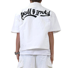 Load image into Gallery viewer, Revol Fine Nylon Twill Boxy Cut Crop Top Short sleeve Buttondown Shirt
