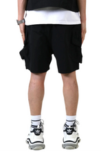 Load image into Gallery viewer, VUSE Fine Twill Wide bottom opening short pants.
