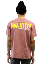 Load image into Gallery viewer, BRENT Men's IYKYK emb lettering plum cotton short sleeve tee
