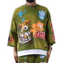 Load image into Gallery viewer, GARNIO SN/ Jersey 3/4 Sleeve Crop Top Tee
