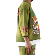 Load image into Gallery viewer, GARNIO SN/ Jersey 3/4 Sleeve Crop Top Tee
