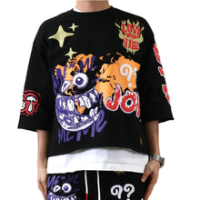 Load image into Gallery viewer, TROY SN/ Jersey 3/4 Sleeve Crop Top Tee
