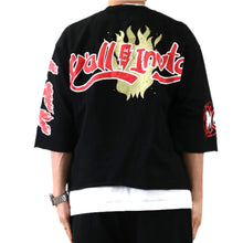 Load image into Gallery viewer, TROY SN/ Jersey 3/4 Sleeve Crop Top Tee
