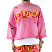 Load image into Gallery viewer, DARIUS S/N Jersey 3/4 Sleeve Crop Top Tee
