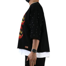 Load image into Gallery viewer, SCHUMA SN/ Jersey 3/4 Sleeve Crop Top Tee
