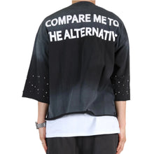 Load image into Gallery viewer, GLENN S/N Jersey 3/4 Sleeve Crop top Tee
