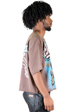 Load image into Gallery viewer, CENSIUS S/N Jersey 3/4 Sleeve Crop Top Tee
