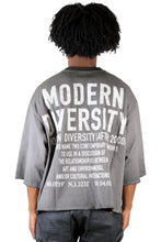 Load image into Gallery viewer, ORBITS S/N Jersey 3/4 Sleeve Crop Top Tee with Detachable Necklace
