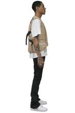 Load image into Gallery viewer, KIEL Men's premium cire padded vest with functional tape and multi pocket
