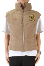 Load image into Gallery viewer, ECRU Corduroy Puff Vest
