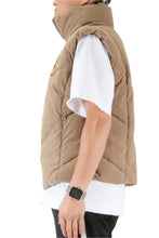 Load image into Gallery viewer, ECRU Corduroy Puff Vest
