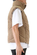 Load image into Gallery viewer, ECRU Corduroy Puff Vest
