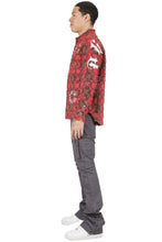 Load image into Gallery viewer, Peet Men's ripped &amp; repaired button down shirt
