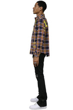 Load image into Gallery viewer, NOVA Men's flannel button down shirt
