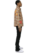 Load image into Gallery viewer, ROY Men's flannel button down shirt
