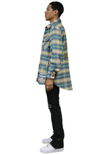 Load image into Gallery viewer, LAWN Men's Oversize Heavy Flannel Outer Shirket

