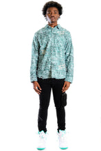 Load image into Gallery viewer, Fisher Men's ripped &amp; repaired button down shirt
