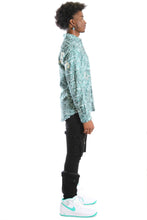 Load image into Gallery viewer, Fisher Men's ripped &amp; repaired button down shirt

