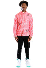 Load image into Gallery viewer, Tasse Men's ripped &amp; repaired button down shirt
