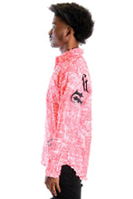 Load image into Gallery viewer, Tasse Men's ripped &amp; repaired button down shirt
