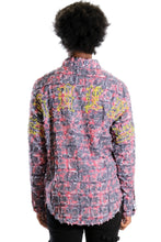 Load image into Gallery viewer, Kona Men's ripped &amp; repaired button down shirt

