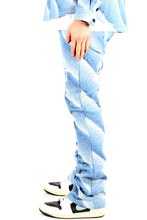 Load image into Gallery viewer, DUSTY Men's premium jacquard pattern slim fit denim pant.
